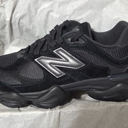 🔥NEW BALANCE "9060" TRIPLE BLACK SUEDE SHOES NEW W/BOX, 💲140 TAKES THEM🔥