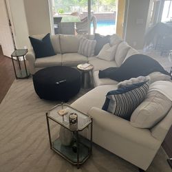Designer Havertys Sectional - Family Room Furniture 