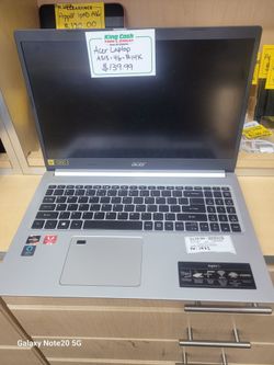 Acer Aspire 5 laptop (model A515-46-R14K) in a silver finish with a 1080p display
