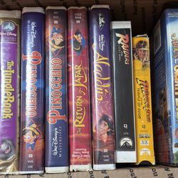 Mixed Classic VHS Tapes