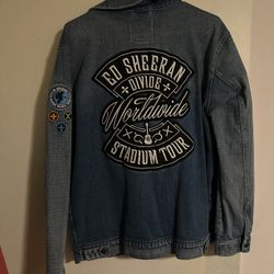 Ed Sheeran Tour Jean jacket