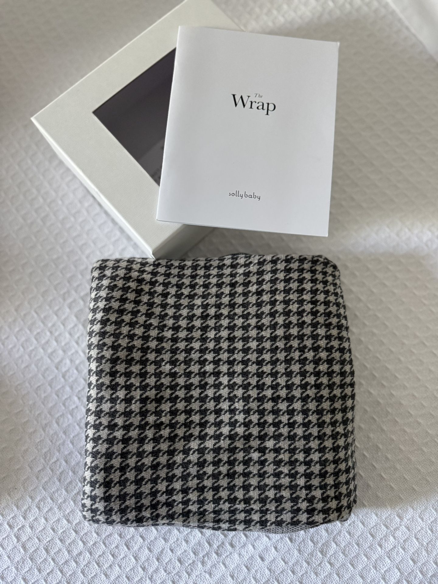 Solly Baby  STORMY HOUNDSTOOTH WRAP