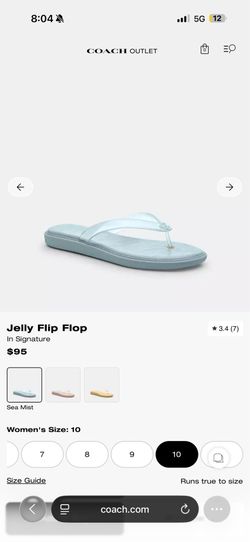 coach sandals