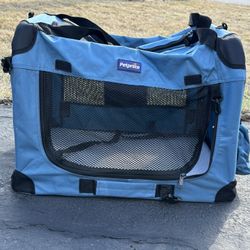 PETPRSCO Medium Collapsible Dog Carrier