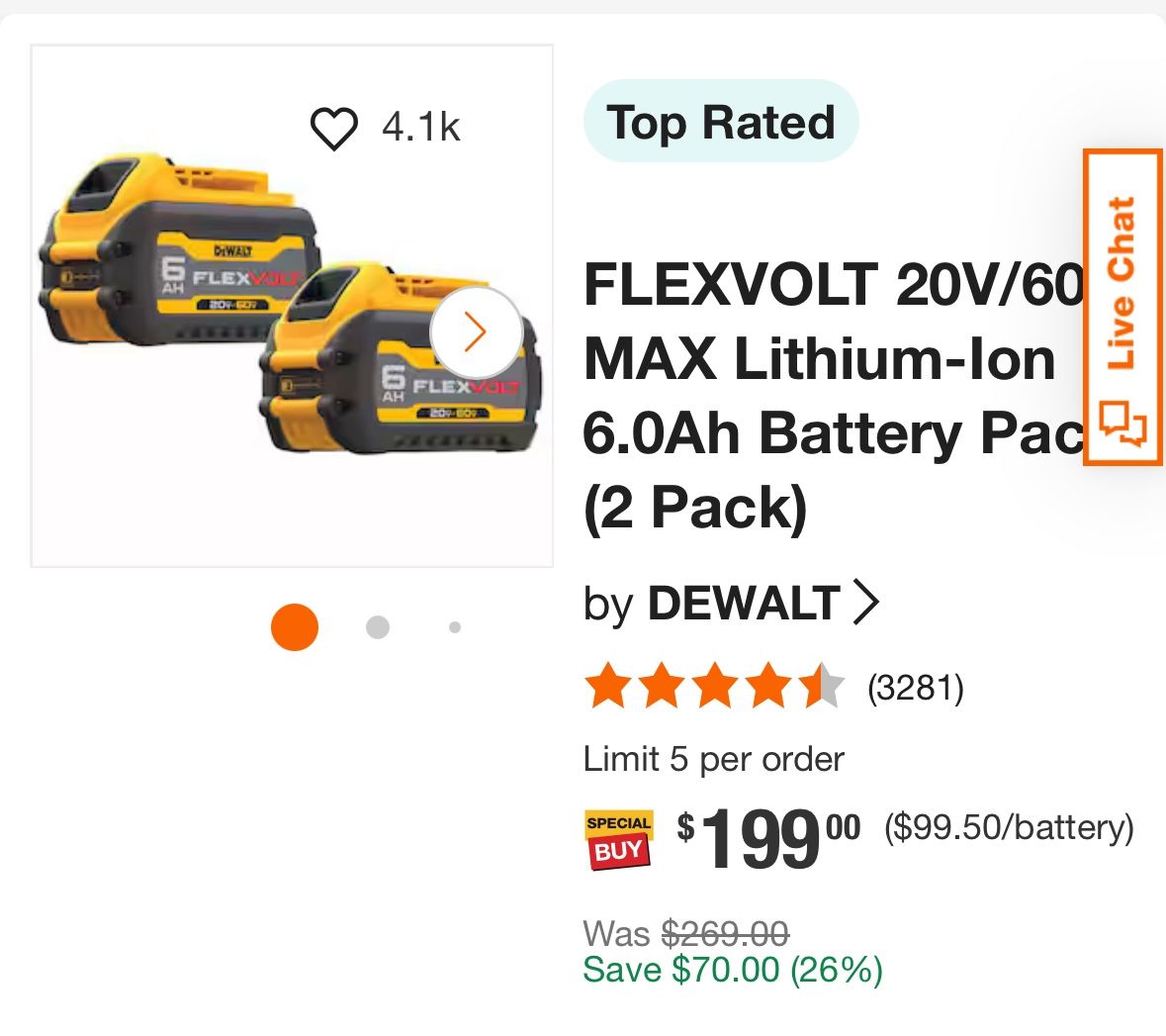 Dewalt Batteries