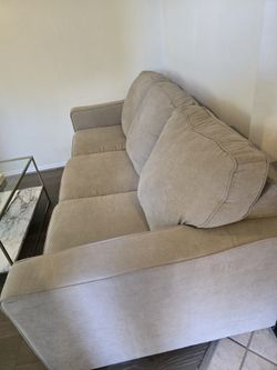 Modern Beige Sofa 🛋️ Cozy Comfort & Timeless Style – NEGOTIABLE