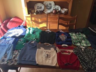 Huge lot boys fall/winter clothes - size 3/4T