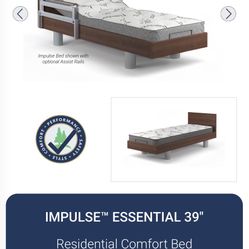 A Bed With Mattress 