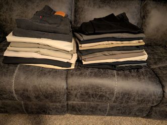 20 pairs of men's pants( sold all together)