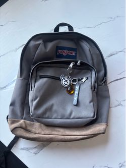 Grey Jansport backpack
