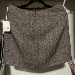 Skirt Classic Herringbone - Brown