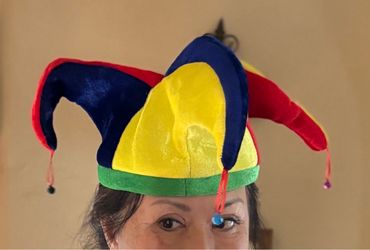 jester hat halloween has little bells