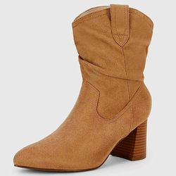 Cowgirl Cowboy Western Pointed Toe  Boots 