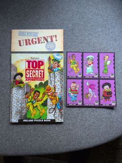 Highlights Top Secret Adventures Ireland Puzzle Book Vg