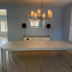 Bernhardt dining set bundle table credenza mirror coffee table