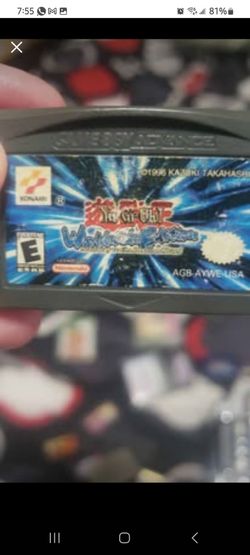 Yugioh GBA game