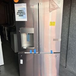 STAINLESS STEEL GE FRENCH DOOR REFRIGERATOR
