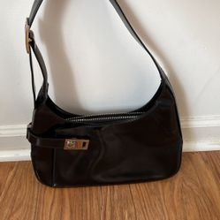 Ferragamo Arch Leather Shoulder Bag