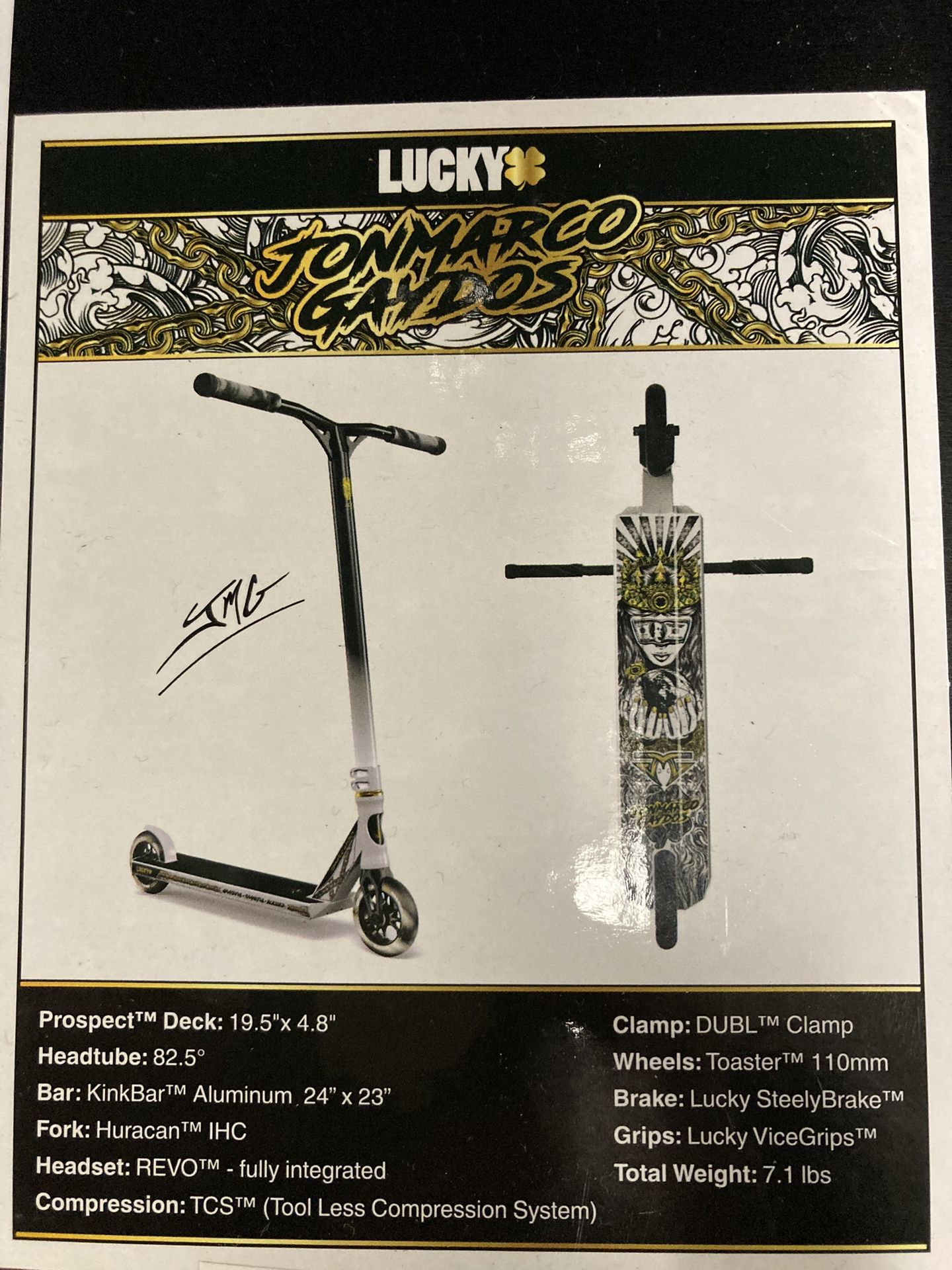 Lucky Jonmarco Gaydos Signature Scooter
