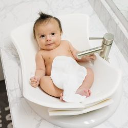 Puj Tub - The Soft, Foldable Baby Bathtub - Newborn, Infant, 0-6 Month