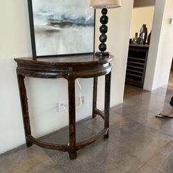 Wooden Console Table