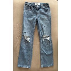 hollister low-rise relaxed straight jeans