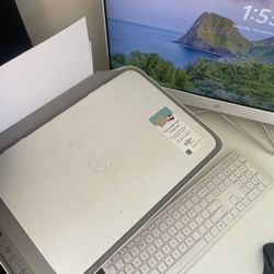 HP computer And Printer