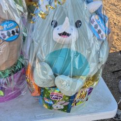 Easter Basket Plush Kids gift Holiday