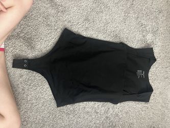 black tank top body suit