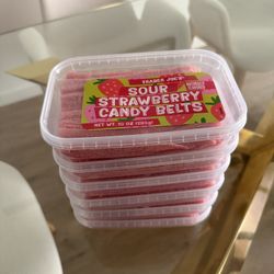 Trader Joe’s Sour Strawberry Candy Belts