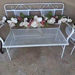 Vintage magnolia arch