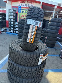 βΌοΈπ¨vendo set de llantas Lt 37x12.50 17 arroyo R/T tires R/T