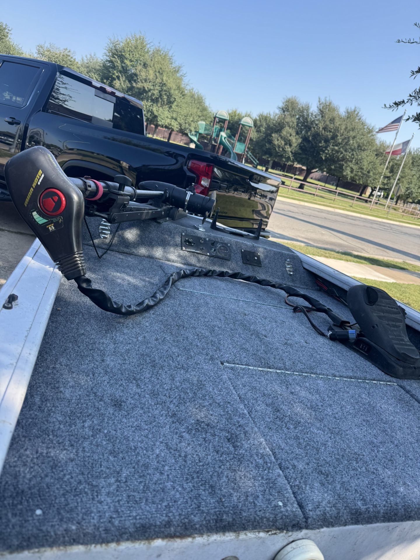 Trolling Minn Kota Edge 55lb Trust