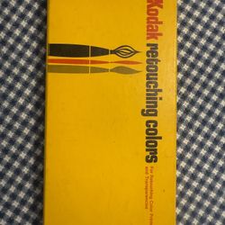 Vintage Kodak Retouching Color And Dye Kit