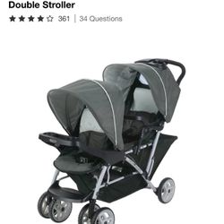 GRACO Double Stroller