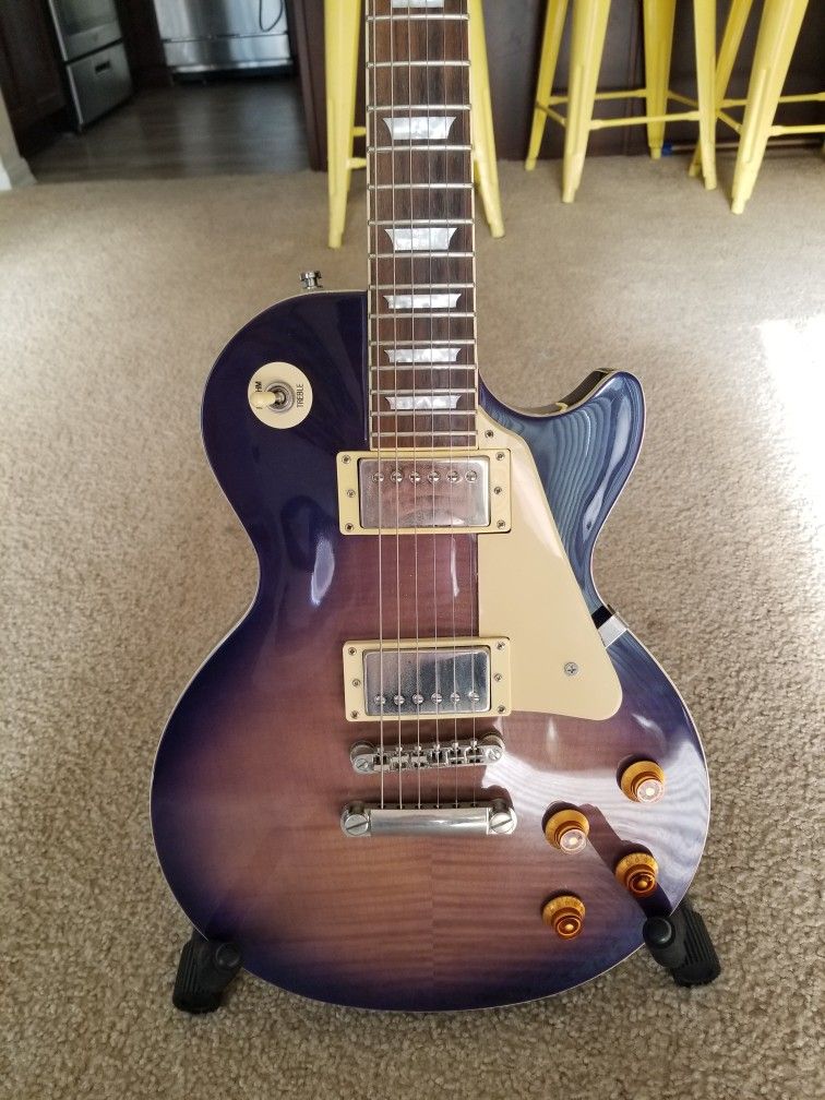 2014 Epiphone Les Paul Standard Pro Plus Top