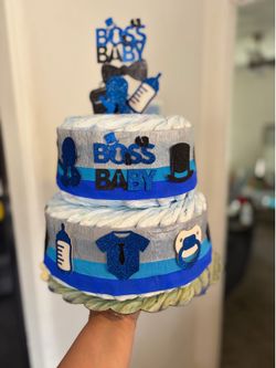 Diaper Cakes For Baby Shower
