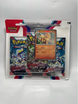 Scarlet & Violet 3 Pack Blister [Arcanine]