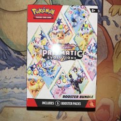 Pokemon Prismatic Evolutions  Booster Bundle