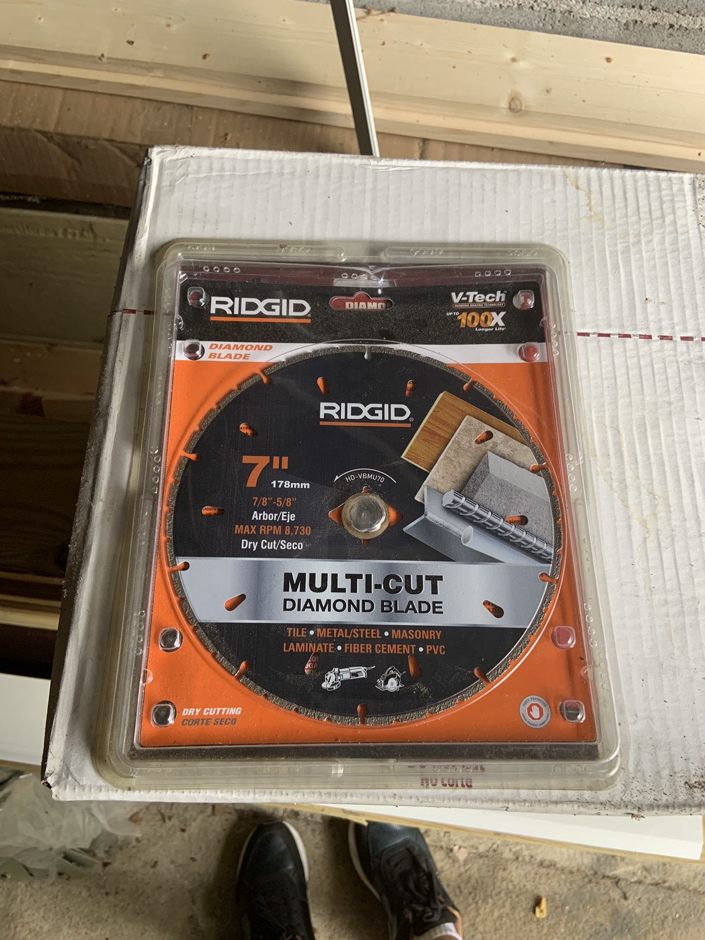 Ridgid Diamond Blade