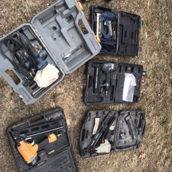 4 Finish Guns Electric Stapler And Planner 