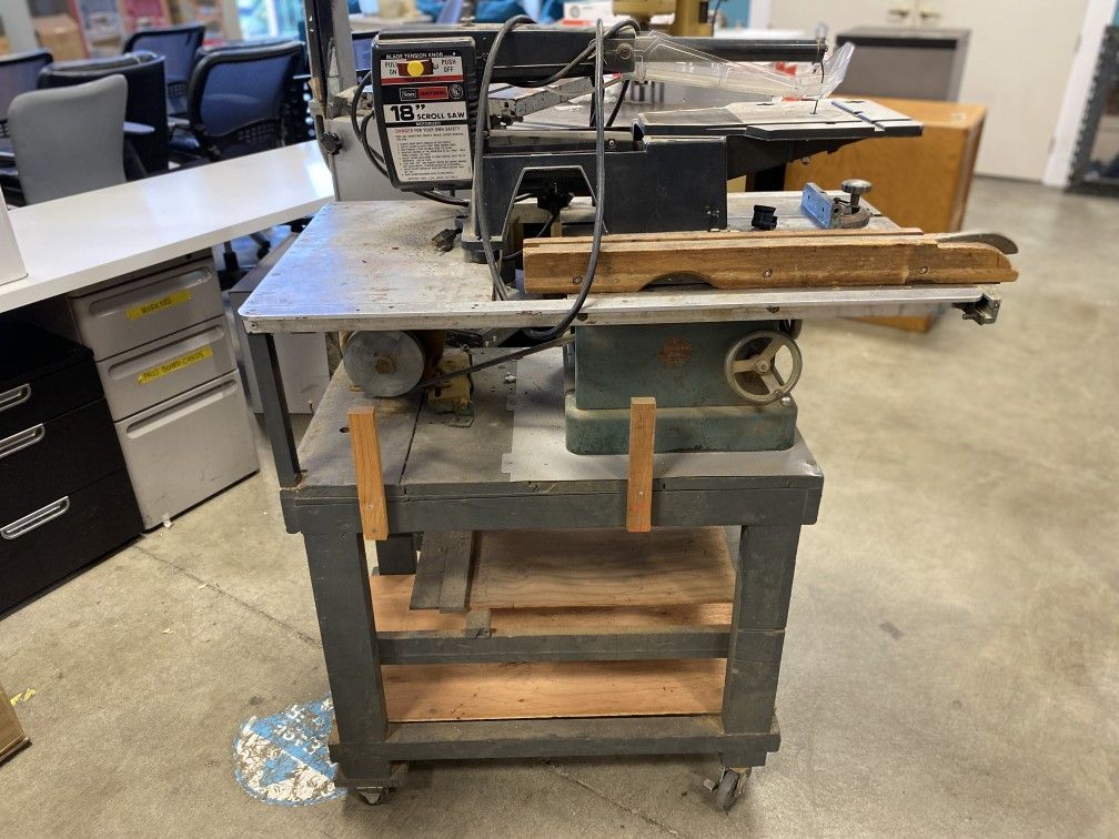 SEARS CRAFTSMAN 18″ Scroll Saw Table for Sale in Seatac, WA OfferUp