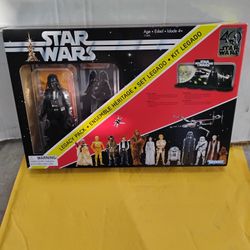 Star Wars The Black Series 40th Anniversary Legacy Pack featuring a special edition Darth Vader action figure