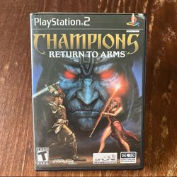 Champions Return To Arms For Playstation 2
