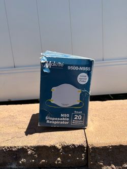 Makrite NIOSH N95 Disposable Respirator Masks – 20 Pack