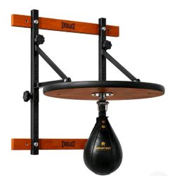 Everlast speed bag and platform with bag and gloves