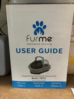 FurMe Pet Grooming Vacuum