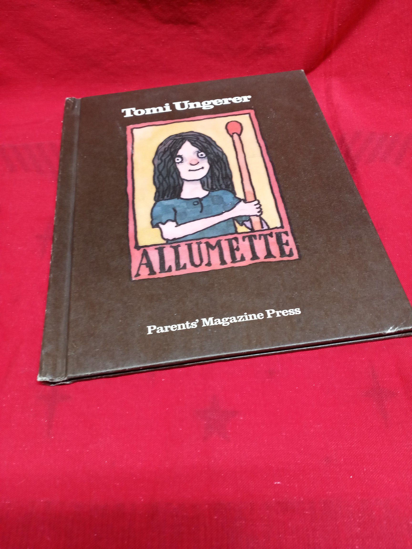 Vintage 1974 Tomi Ungerer "Allumette"