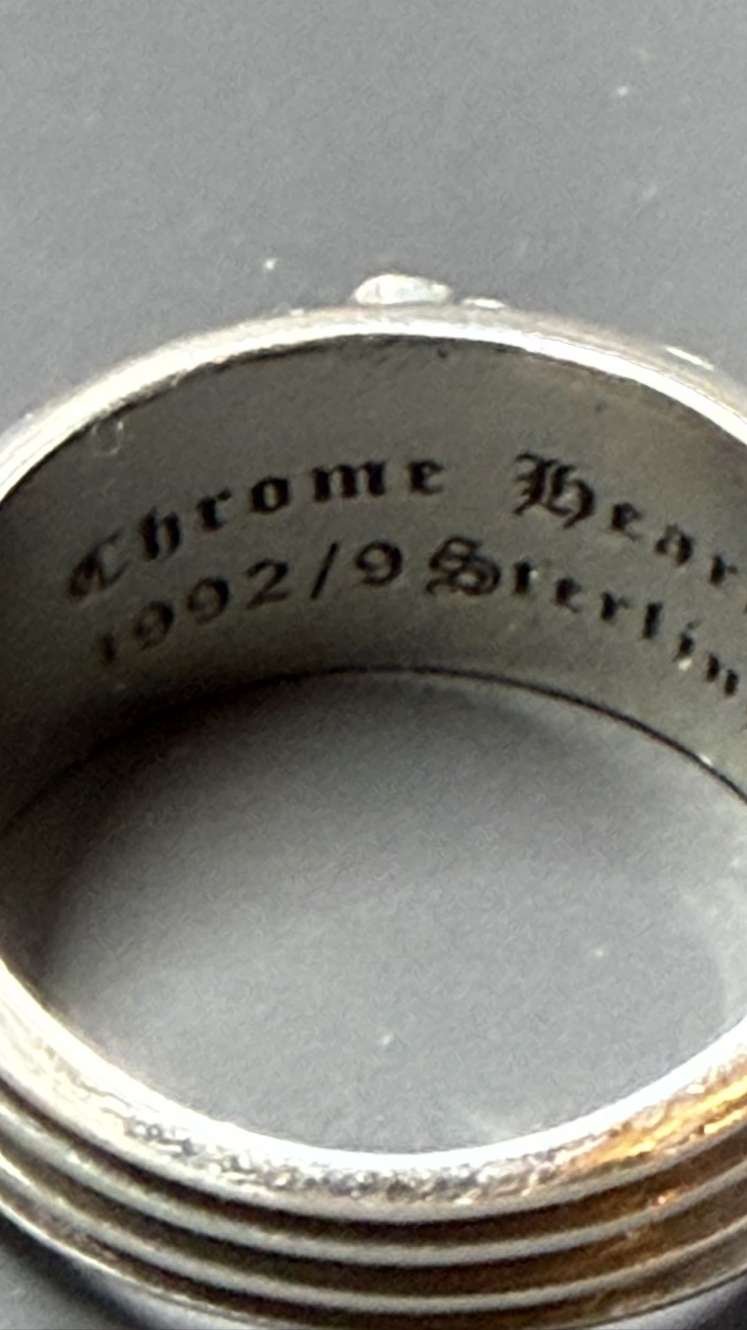 Chrome Hearts Ring Size 10