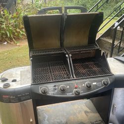 Dual Fuel Coleman Grill